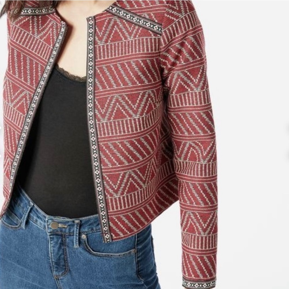 Justfab Cropped Statement Jacket - image 4